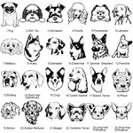 Personalisierte gravierte Hunderasse und Haustier Pfote verstellbare Armband mit Namen Geburtstag Gedenkgeschenk für Hundehalter Liebhaber