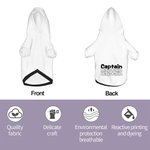 Gepersonaliseerde Multicolor Pullover Pet Hond Hoodie met Naam Verjaardag Moederdag Cadeau voor Huisdier Liefhebber Eigenaar