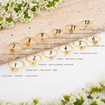 Personlig ring med födelseblomma och födelsesten Mors dag Födelsedagspresent till henne