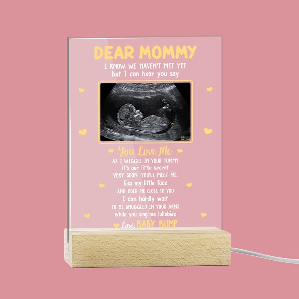 Baby Ultrasound LED Acrylic Plaque
