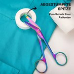 Personalisierte Medizinische Verband- und Nahtschere Hämostat-Pinzette mit Namen 3-tlg. Geschenk für Krankenschwestern Medizinisches Personal