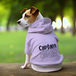 Gepersonaliseerde Multicolor Pullover Pet Hond Hoodie met Naam Verjaardag Moederdag Cadeau voor Huisdier Liefhebber Eigenaar