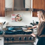 Henkilökohtainen Naisen itsenäisyys Kehyksetön maalaus seinätaide nimellä Kodin sisustus Äidin tupaantuliaislahja hänelle