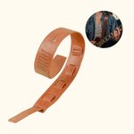 Courroie de guitare réglable en cuir PU personnalisée avec texte gravé Cadeau d'anniversaire pour musicien amateur de guitare