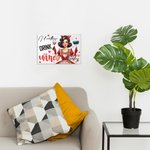 Henkilökohtainen Naisen itsenäisyys Kehyksetön maalaus seinätaide nimellä Kodin sisustus Äidin tupaantuliaislahja hänelle