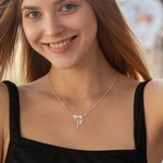 Gepersonaliseerde kolibrie ketting met geboorte bloem verjaardag Moederdag Valentijnsdag cadeau voor vrouwen