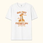 T-shirt Personnalisé avec Nom Mère et Enfant Vêtement Thème Our First Mother's Day Cadeau Fête des Mères Anniversaire pour Nouvelle Maman