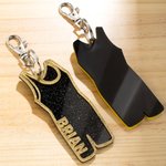 Personalized Wrestling Singlet Design Sport Bag Tag Keychain with Name Singlet Gear Birthday Tournament Season Gift for Wrestler Coach