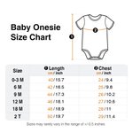 Personalized Cute Elephant Our First Mother's Day Cotton Baby Bodysuit with Text First Mother's Day Birthday Gift for New Mommy Newborn