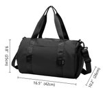 Bolsa de viaje de gran capacidad con correa ajustable para el hombro Regalo de cumpleaños para el equipo de animadoras