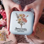 Estuche de joyería de piel con nombre Personalizado Acuarela Ramo de flores de nacimiento Día de la Madre Regalo de cumpleaños para mujer