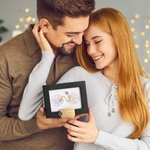 Personalized We Are Always Connected By The Heart Two Maps In One Frame Long Distance Gift for Couple