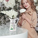 Vase en Céramique Personnalisé avec Nom Motif Fleur Décoration de la Maison Cadeau Fête Anniversaire pour Femme