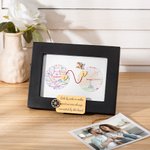 Personalized We Are Always Connected By The Heart Two Maps In One Frame Long Distance Gift for Couple