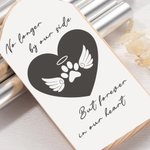 Personalised Pet Photo Wind Chime with Text Home Decor Birthday Sympathy Memorial Gift for Pet Lover