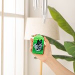 Personalised Pet Photo Wind Chime with Text Home Decor Birthday Sympathy Memorial Gift for Pet Lover