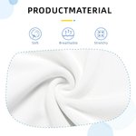 Personalized Cute Bear Name Swaddle Wrap with Bow Baby Shower Birthday Gift for New Born Baby