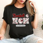 T-Shirt Personnalisé avec Texte et Motif de Balle Cadeau Anniversaire Fête pour Maman