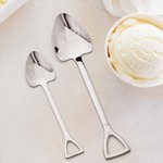 Personalized Daddy's Ice Cream Shovel Spoon with Engraved Text Father's Day Birthday Gift for Dad Grandpa