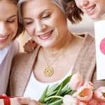 Personalized Family Tree Birthstone Necklace with Engraved Kid's Name Mother's Day Birthday Gift for Her