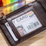 Personalised Premium Membership Photo Gay Identity Card with Name and Gift Bag Rainbow Community Funny Gift for LGBT Pride
