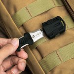 Personalized MOLLE EDC Mini Tactical Knife Portable Survival Tool Camping Gift for Man