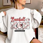 Personalised Colourful Ball Sport Mom Like A Normal Mom Sweatshirt with Text Birthday Mother’s Day Gift for Mom