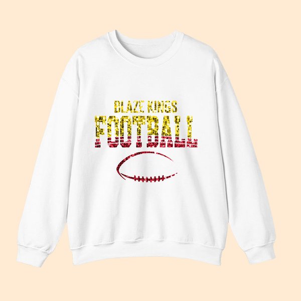 Personnalisé T-shirt Football Multicolore Faux Paillettes Sweatshirt Hoodie avec Texte Anniversaire Cadeau d'équipe pour Amoureux du Football