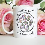 Mug personnalisé en céramique avec 1-6 noms d'animaux Cadeau d'anniversaire pour l'amoureux des animaux de compagnie