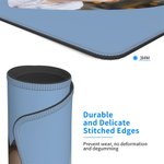 Gepersonaliseerd Hartvormig Foto Non-slip Muismat Kantoor Computer Accessoire Verjaardag Moederdag Cadeau voor Familie Vriend Collega