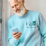 Personalized Syringe Stethoscope Unisex Crewneck T-Shirt Sweatshirt Nurses Week Birthday Gift for Nurse Doctor