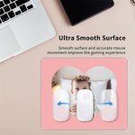 Gepersonaliseerd Hartvormig Foto Non-slip Muismat Kantoor Computer Accessoire Verjaardag Moederdag Cadeau voor Familie Vriend Collega