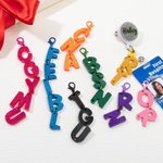 Charm in resina glitterato personalizzato con 1-5 lettere Infermiere Medico Accessorio Regalo di laurea per studenti di medicina
