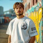 Personalizzato Casco di calcio Design Faux Sequin T-shirt Felpa con cappuccio Regalo per il giorno del gioco per gli amanti del calcio Giocatori