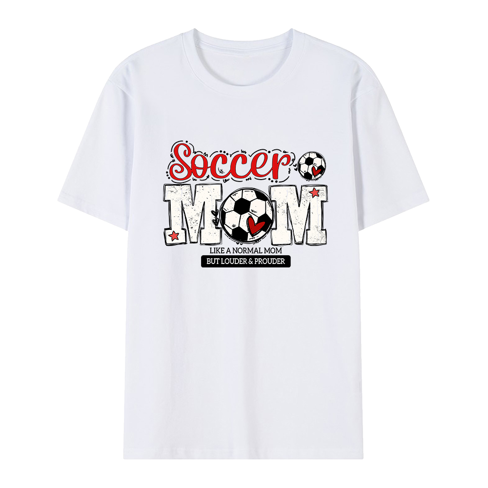 T-Shirt Personnalisé avec Texte et Motif de Balle Cadeau Anniversaire Fête pour Maman