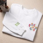 Sweat-shirt à capuche brodé avec le nom de l'animal de compagnie Cadeau pour l'amoureux de l'animal de compagnie