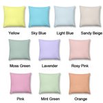 Funda de Almohada Personalizada Flor de Nacimiento Multicolor con Nombre Día de la Madre Regalo de Cumpleaños para Mujer