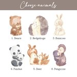 Ornement en céramique en forme de coeur avec nom et année Cadeau de fête des mères pour femme