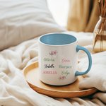 Personlig Reasons I Love Being a Mommy 11oz keramisk mugg med smeknamn och 1-6 barnnamn Födelsedag Mors dag present till mamma mormor