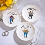 De tal madre tal hija Oh Crap Plato de cerámica personalizado con nombre Cumpleaños Día de la Madre Regalo para mujer