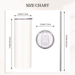 Personalisierte Aquarell Blumen 3D-Effekt Hand in Hand Namen Skinny Becher mit Strohhalm und Pinsel Mutter Geschenk für Mama Oma