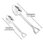 Personalized Daddy's Ice Cream Shovel Spoon with Engraved Text Father's Day Birthday Gift for Dad Grandpa