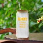 Henkilökohtainen monivärinen nimi päivämäärä 20oz lasi kuppi kansi ja olki syntymäpäivä äitienpäivä lahja äiti isoäiti