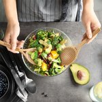 Cuillère Personnalisée avec Texte Gravé Ustensile en Bois Style Raquette de Tennis Set de 2 Cadeaux Amusants pour Amateurs de Tennis