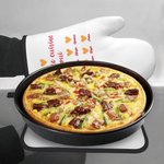 Set di 2 guanti da forno e presine da cucina personalizzati con nome e testo Regalo per la Festa della Mamma per chi ama cucinare