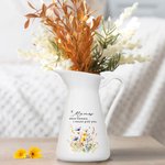 Gepersonaliseerde If Mom Nana Were Fowers I'd Pick You Bloem Keramische Vaas Home Decoratie Moederdagcadeau voor Mam Oma