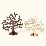 Portagioie ad albero genealogico in legno personalizzato con 1-6 nomi Regalo di compleanno per la festa della mamma per la donna