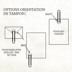 Tampon de Gaufrage Personnalisé avec Logo ou Texte Gaufreuse Livre Enveloppe Cadeau Anniversaire pour Amoureux de Lecture