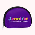 Porte-Monnaie pour Enfant Personnalisé avec Nom et Texte Optionnel Cadeau Anniversaire pour Garçon Fille