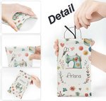 Tema di cucito personalizzato Squeeze Top Travel Glasses Case Accessories Storage Bag Regalo di compleanno per la festa della mamma per la mamma amant